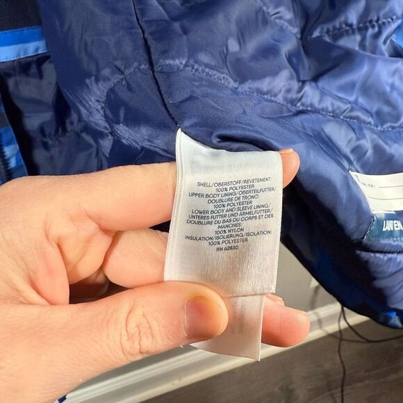 Lands’ End Grow-A-Long Kids Squall Waterproof Insulated Winter Parka XXL 18 - Picture 7 of 13